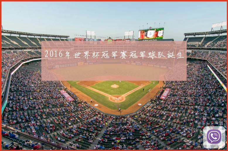 2016年世界杯冠军赛冠军球队诞生