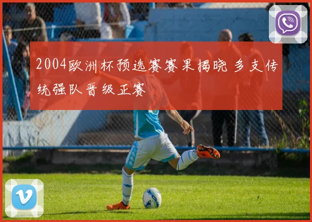 2004欧洲杯预选赛赛果揭晓 多支传统强队晋级正赛