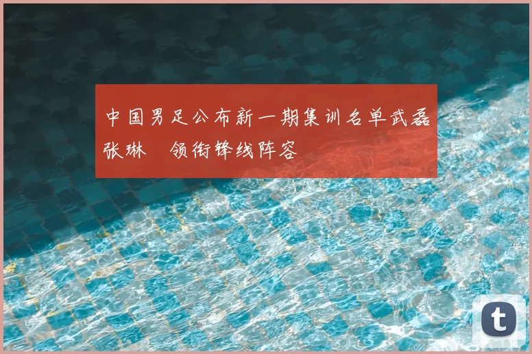中国男足公布新一期集训名单武磊张琳芃领衔锋线阵容