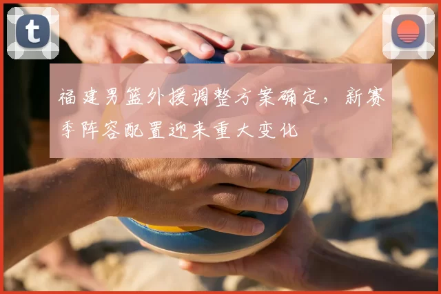 福建男篮外援调整方案确定，新赛季阵容配置迎来重大变化